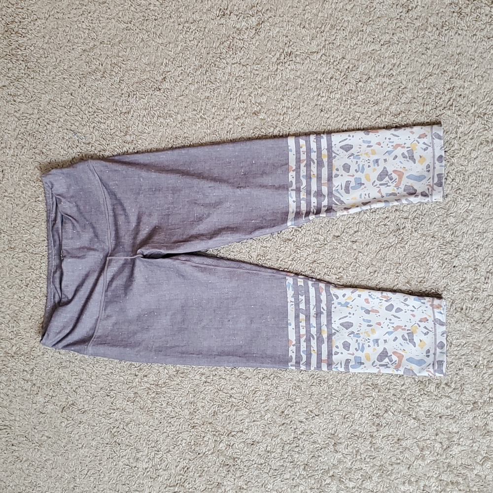 Prana Women leggings capri sport running gym hiking casual sz S